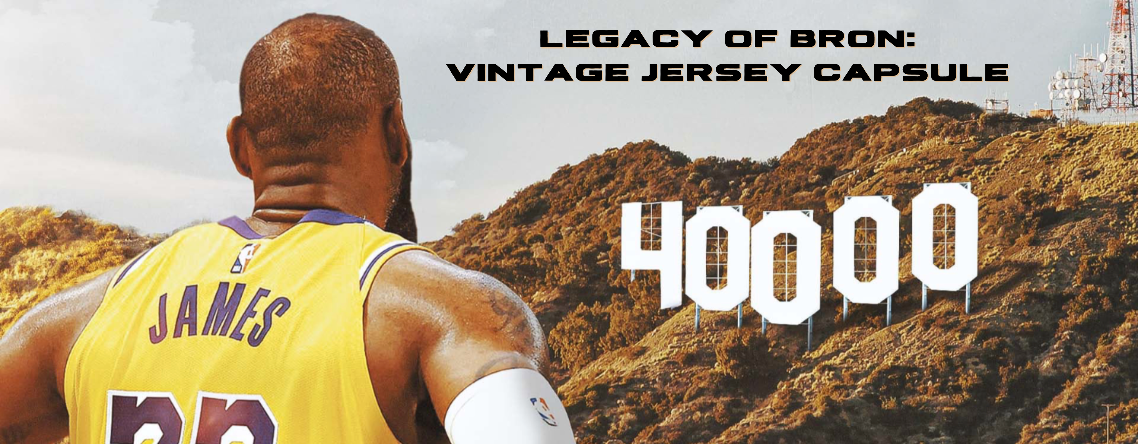 Legacy of Bron: Vintage Lebron James Jersey Capsule