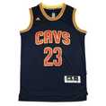 Load image into Gallery viewer, Lebron James #23 Vintage Cleveland Cavaliers Navy Jersey
