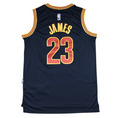 Load image into Gallery viewer, Lebron James #23 Vintage Cleveland Cavaliers Navy Jersey
