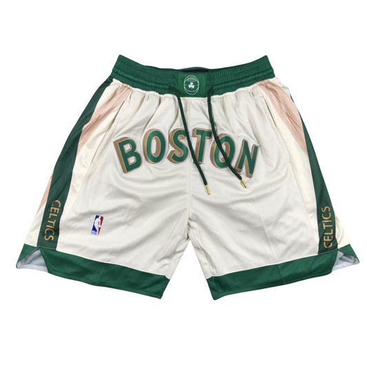 Boston NBA Basketball City Shorts