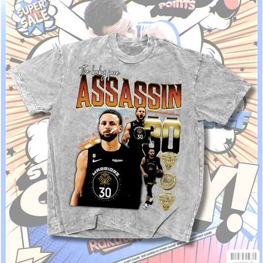 BABY ASSASSIN VINTAGE GRAPHIC TEE