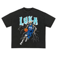 Load image into Gallery viewer, LUKA SKULLY DALLAS GRAPHIC LOUNGE TEE
