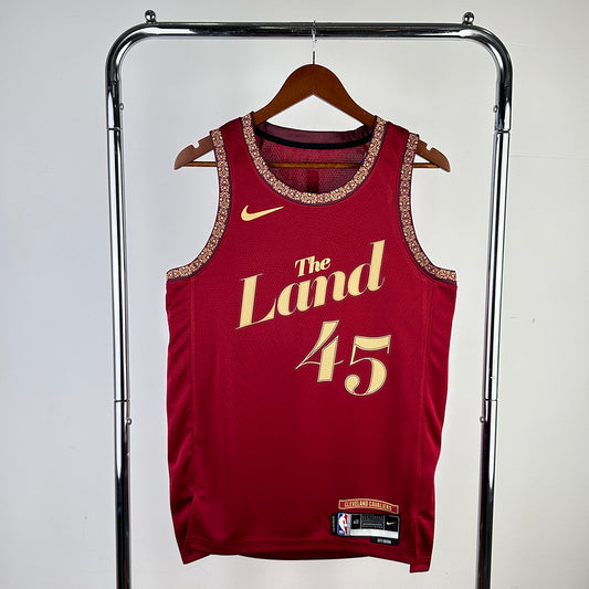 Donovan Mitchell #45 Cleveland Cavaliers 2024 City Edition Jersey