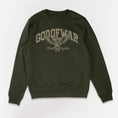 Load image into Gallery viewer, NEUTRLS GOD OF WAR OFFICIAL CREWNECK SWEATER - MATCHA
