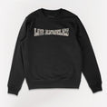 Load image into Gallery viewer, LOS ANGELES MILITARY CREWNECK SWEATER - BLACK
