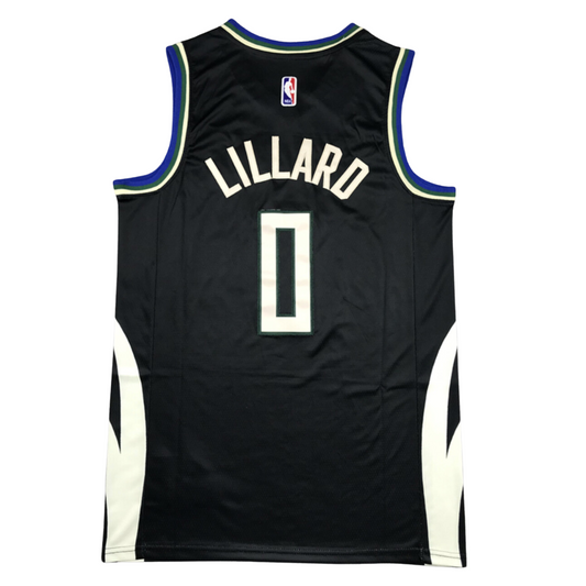 Dame Lillard #0 Milwaukee NBA Jersey
