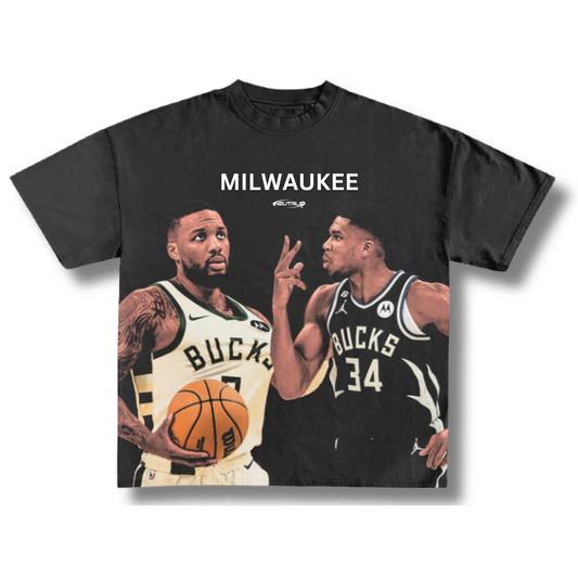 Milwaukee GREEK FREAK X DAME TIME Vintage T-Shirt