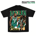 Load image into Gallery viewer, FINALS Jaylen Brown Celtics 2024 Vintage Graphic T-Shirt | 100% CozyComfort Cotton
