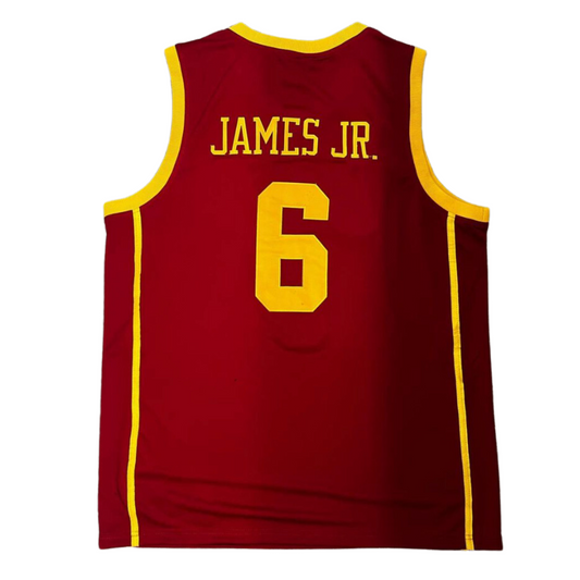 Bronny James #6 USC Vintage Jersey