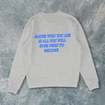 Load image into Gallery viewer, LOOK WITHIN CREWNECK SWEATER - LIGHT GRAY

