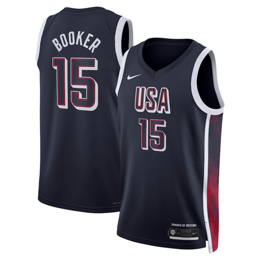 Devin Booker #15 Team USA Olympics NBA Swingman Jersey