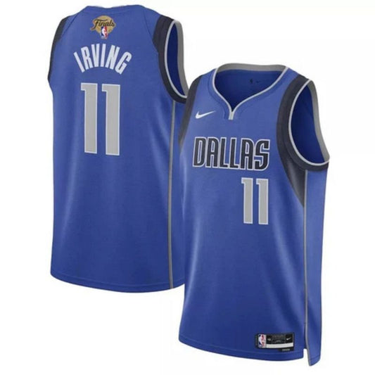 Kyrie Irving 2024 FINALS Blue NBA Dallas Mavericks Swingman Jersey