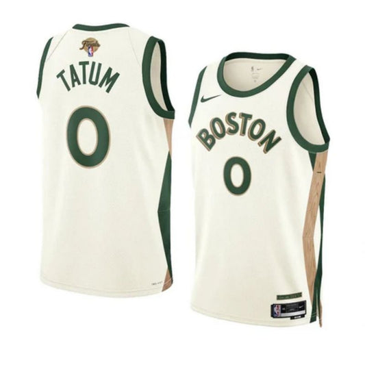 Jayson Tatum 2024 FINALS City NBA Boston Celtics Swingman Jersey