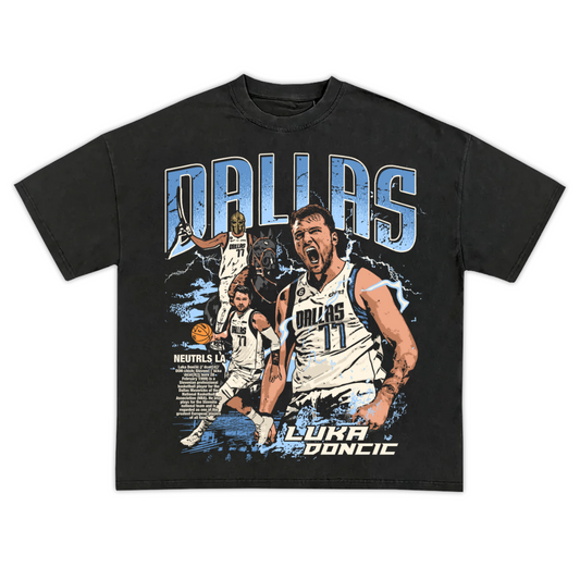 Limited Edition Luka Dallas Icon Vintage Graphic T-Shirt