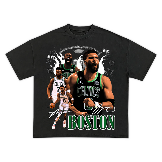 Boston Tatum x Brown 2024 Vintage Graphic T-Shirt | 100% CozyComfort Cotton