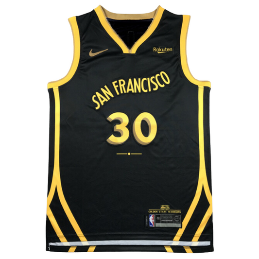 Steph Curry #30 City Edition NBA Standard Jersey