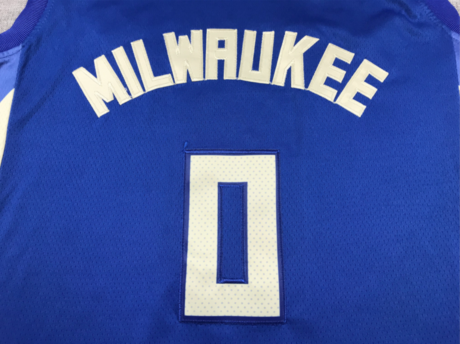 Dame Lillard #0 Milwaukee Blue Swingman NBA Jersey