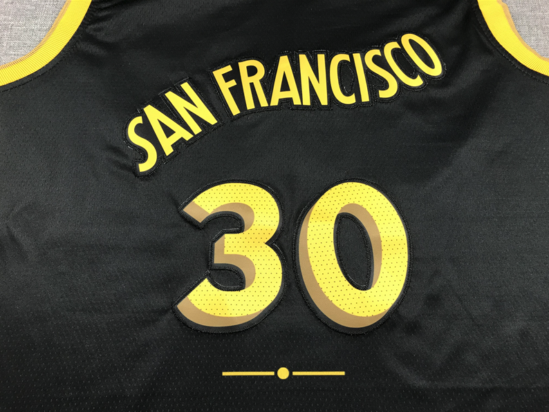 Steph Curry #30 City Edition NBA Standard Jersey