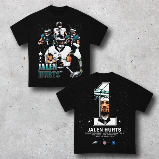 Philadelphia Eagles Jalen Hurts ICON Graphic T-Shirt