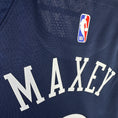 Load image into Gallery viewer, Tyrese Maxey #0 Philadelphia 76ers NBA City 2024 Edition Swingman Jersey
