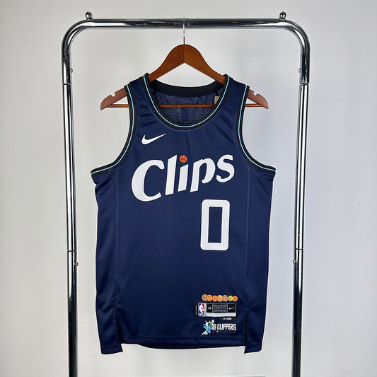 Russell Westbrook #0 Los Angeles Clippers 2024 City Edition Swingman Jersey