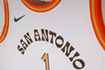 Load image into Gallery viewer, Wembanyama #1 San Antonio City White NBA Jersey
