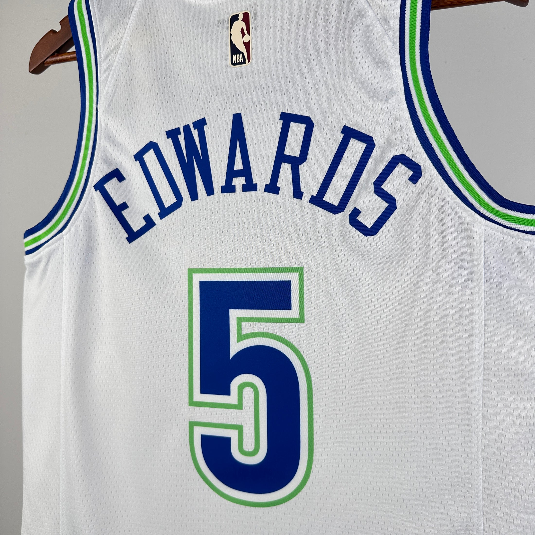 Anthony Edwards #5 Minnesota Timberwolves NBA Standard Size Swingman Jersey