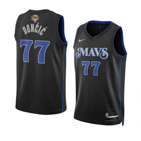 Luka Doncic 2024 FINALS City NBA Dallas Mavericks Swingman Jersey
