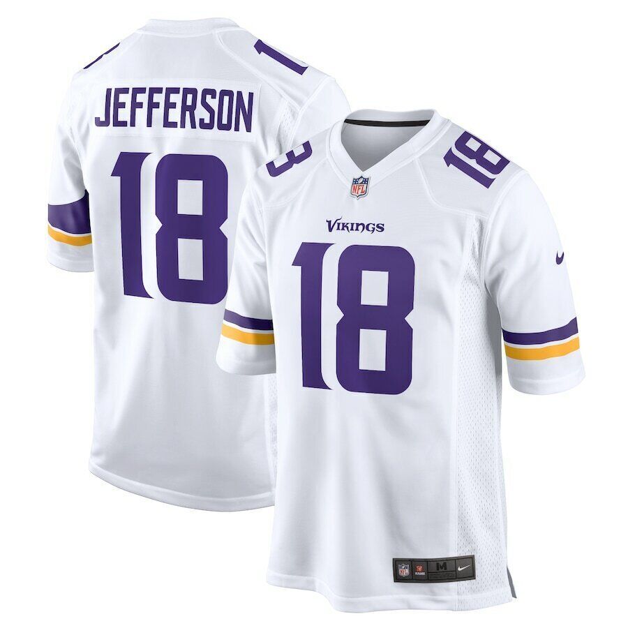 Justin Jefferson #18 Minnesota Vikings Swingman NFL 2024 Standard Jersey